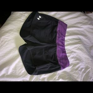 Under Armor running shorts